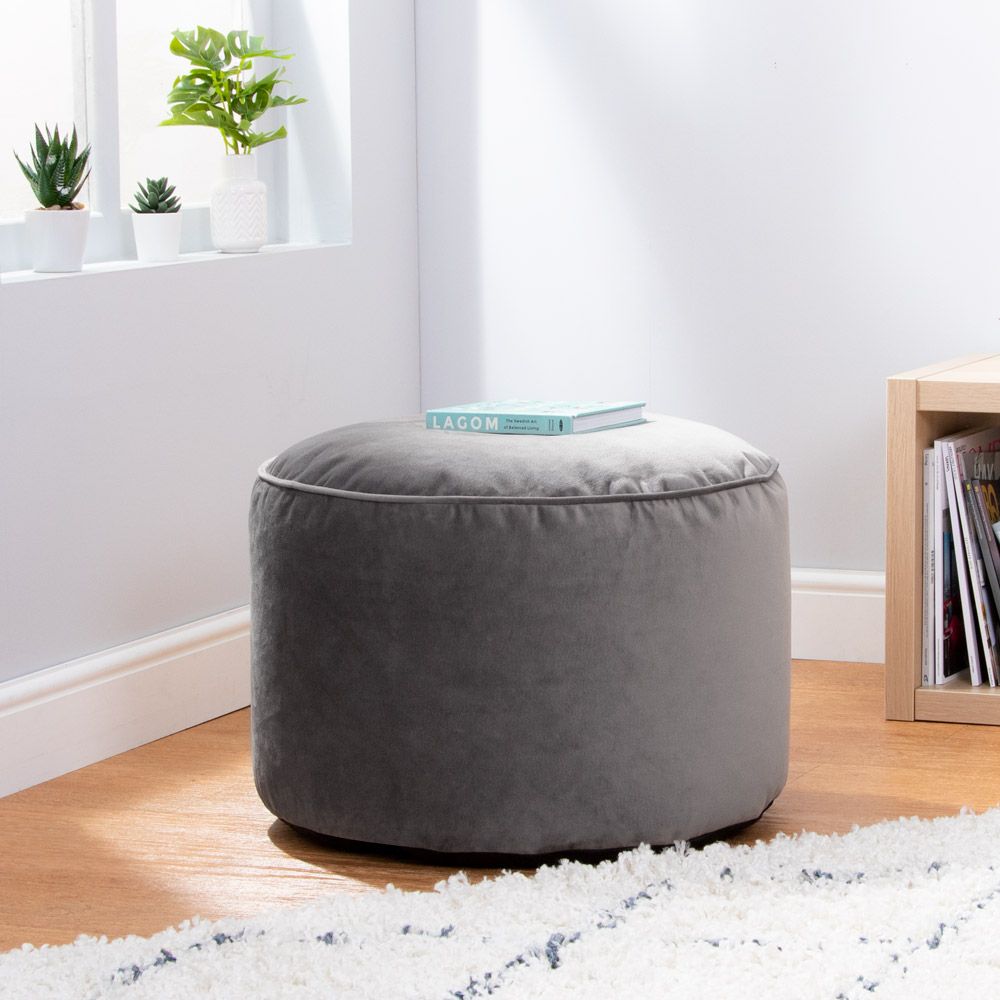 Velvet Pouffe