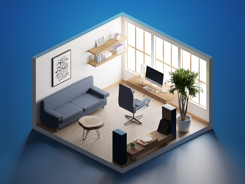 office interior design by Cubic Interior Design